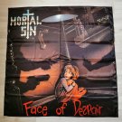 MORTAL SIN - Face of dispair FLAG Thrash metal cloth poster Banner Sodom