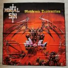 MORTAL SIN - Mayhemic destruction FLAG Thrash metal cloth poster Banner Kreator Detroyer 666