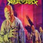 TOXIC HOLOCAUST - Hell on earth FLAG Cloth poster Thrash metal Vektor Municipal waste