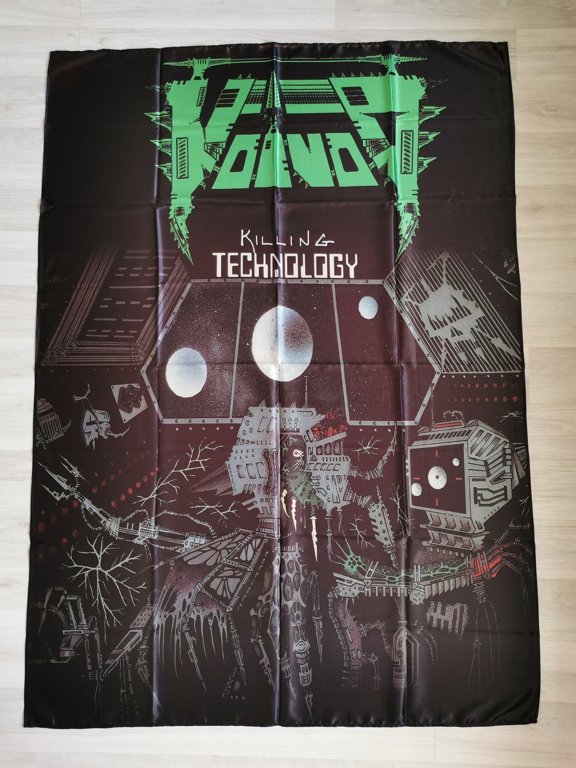 VOIVOD - Killing technology FLAG Cloth poster Thrash metal Vektor Exciter