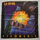 DEF LEPPARD - Pyromania FLAG cloth Poster Banner 3'x3' Heavy METAL Hard rock