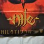 NILE - Annihilation Of The Wicked FLAG cloth Poster Banner 3'x3' Death METAL