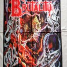 BRUTALITY - Screams of anguish FLAG cloth POSTER Banner Death METAL Transmetal