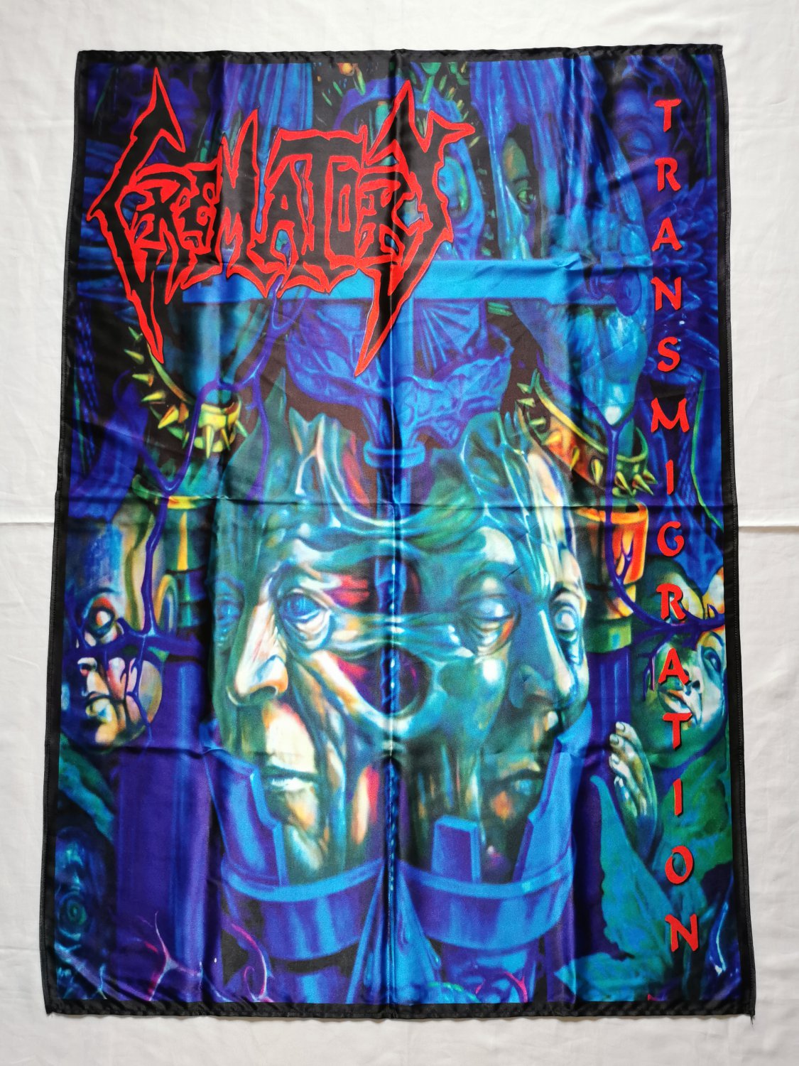 CREMATORY - Transmigration FLAG cloth POSTER Banner Death Gothic METAL Morgoth
