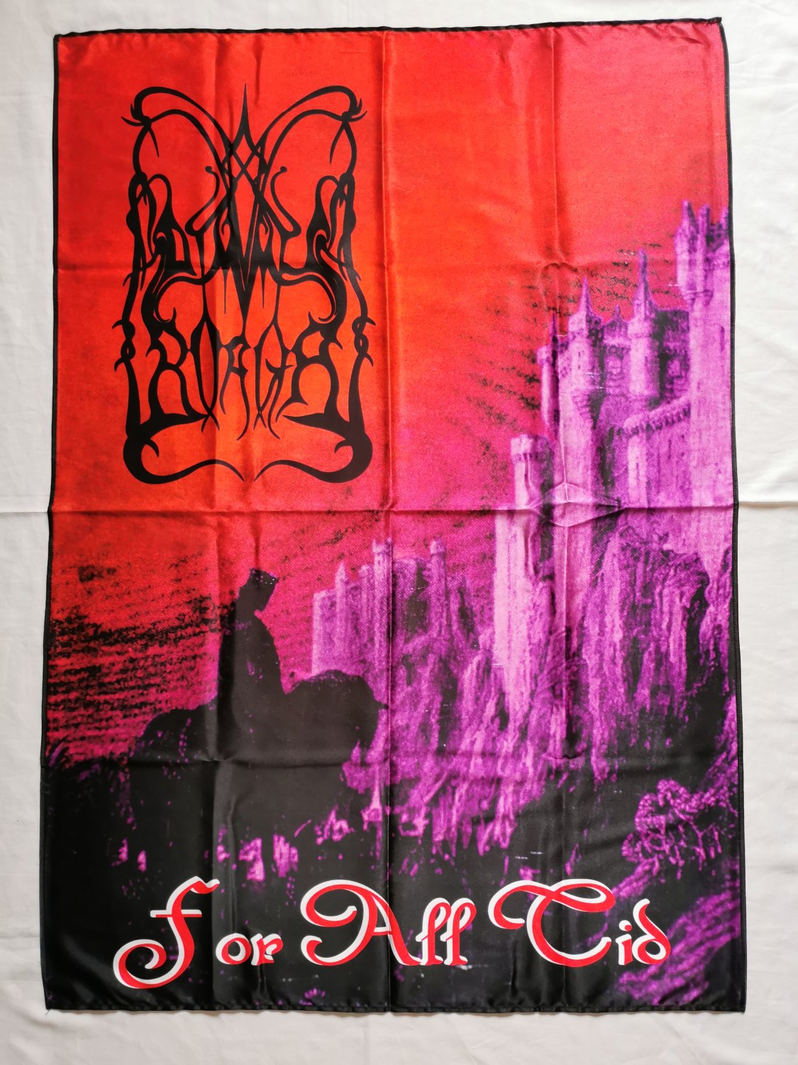 DIMMU BORGIR - For all tid FLAG cloth POSTER Banner Black Death METAL Burzum