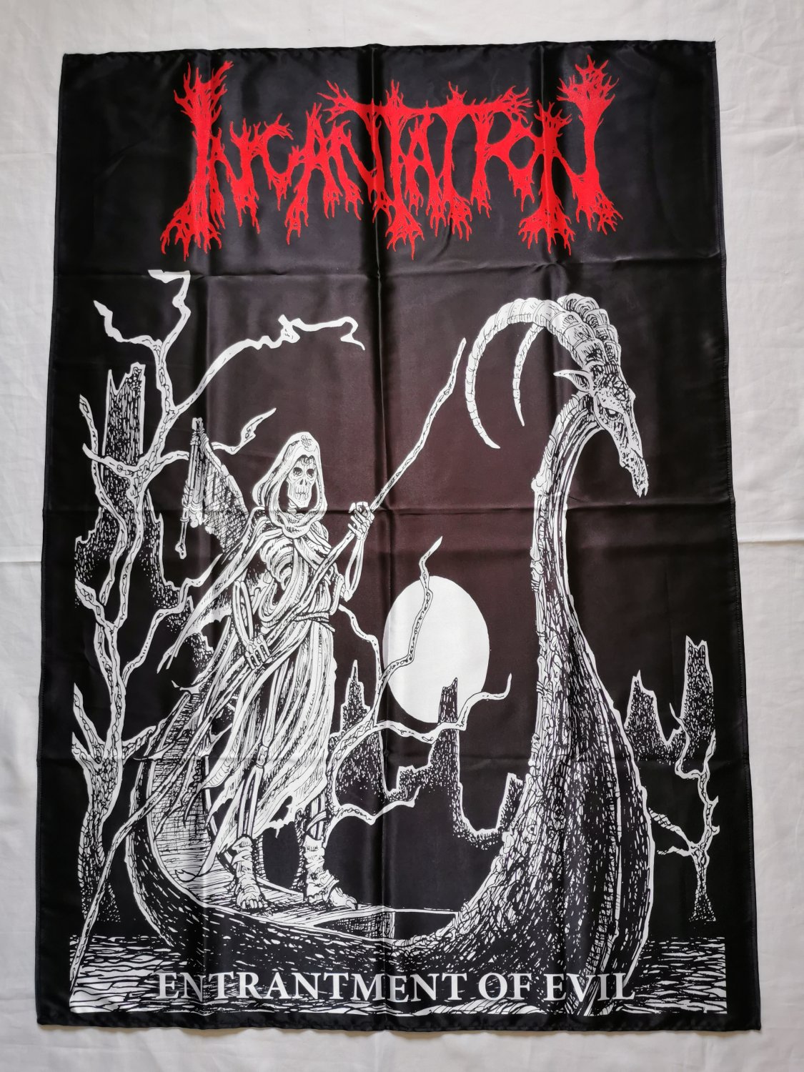 INCANTATION - Entrantment of evil FLAG cloth POSTER Banner Death METAL Deicide