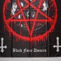 KRISIUN - Black force domain FLAG cloth POSTER Banner Death METAL Avulsed Asphyx
