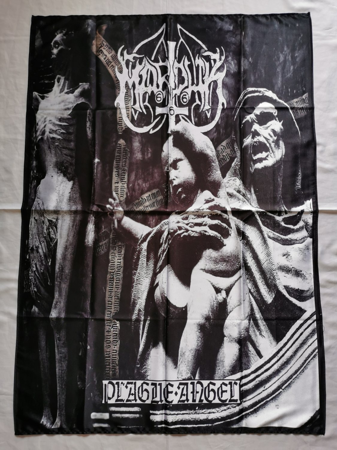 MARDUK - Plague Angel FLAG cloth POSTER Banner Black METAL Dark Funeral