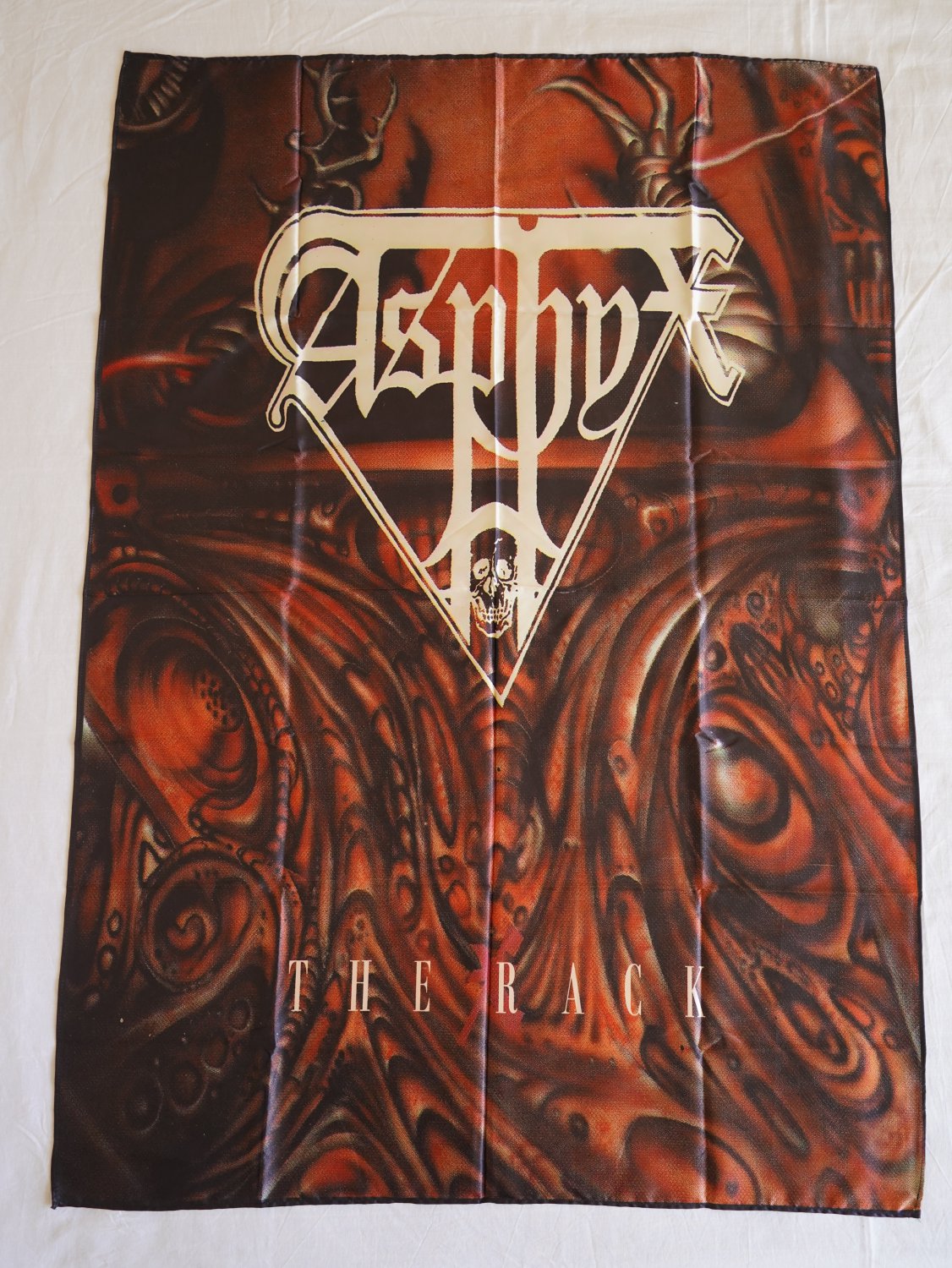 ASPHYX - The rack FLAG Heavy death metal cloth poster