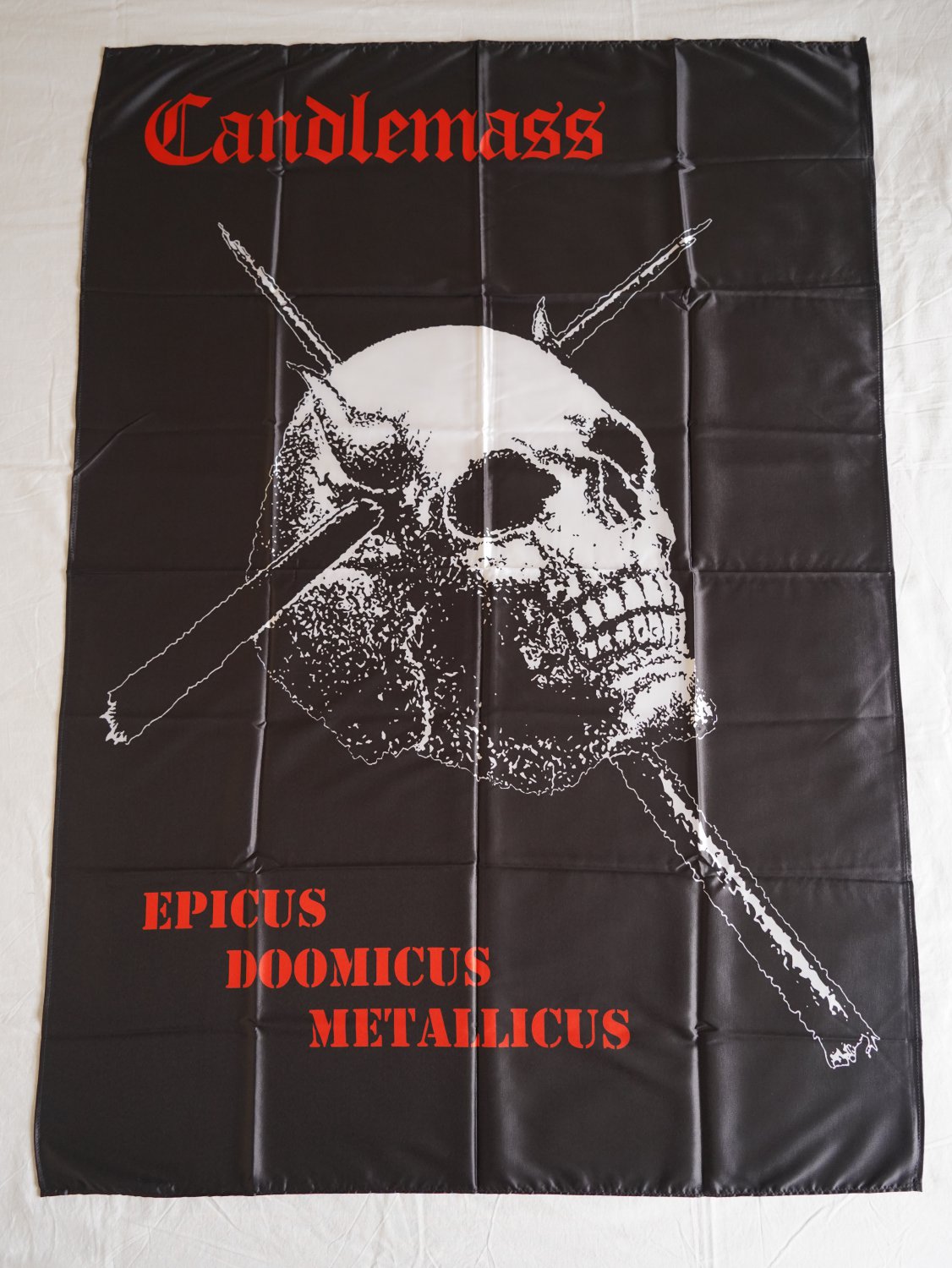CANDLEMASS - Epicus Doomicus Metallicus POSTER FLAG Doom metal cloth poster