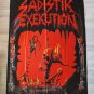 SADISTIK EXEKUTION - The magus FLAG cloth POSTER Banner Death Black METAL