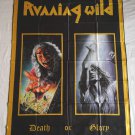 RUNNING WILD - Death or glory FLAG cloth POSTER Banner Heavy Power METAL