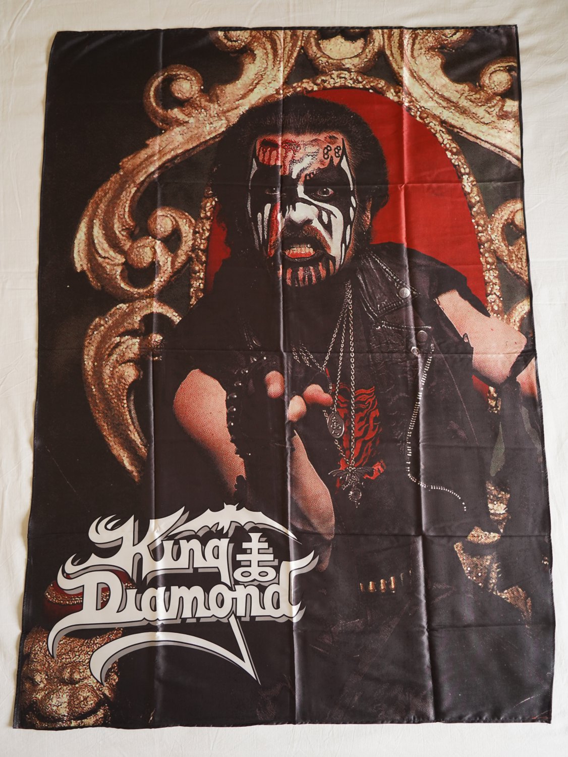 KING DIAMOND photo FLAG cloth POSTER Banner Heavy METAL Mercyful fate NWOBHM