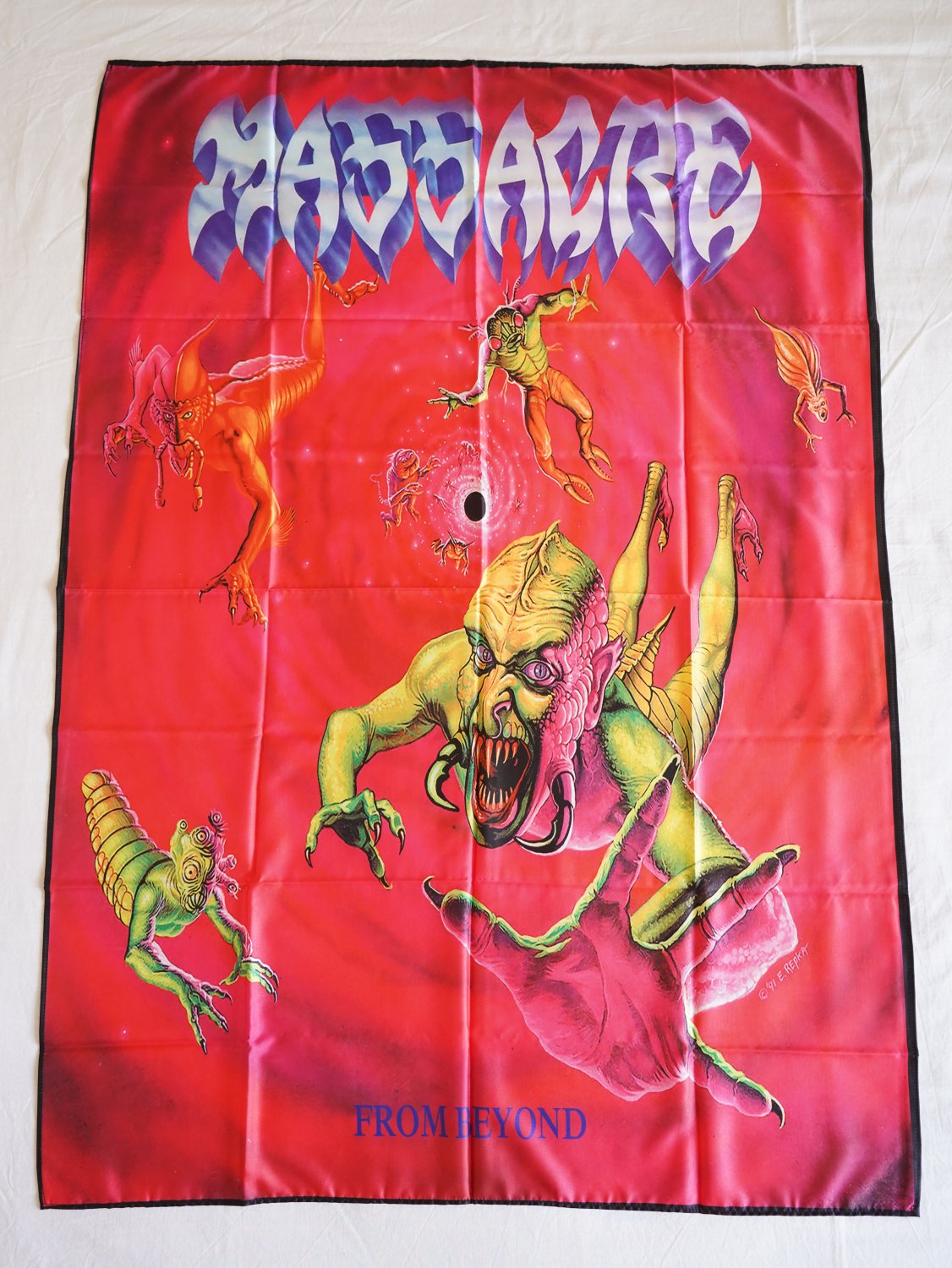 MASSACRE - From beyond FLAG cloth POSTER Banner Death METAL Bolt thrower Carcass
