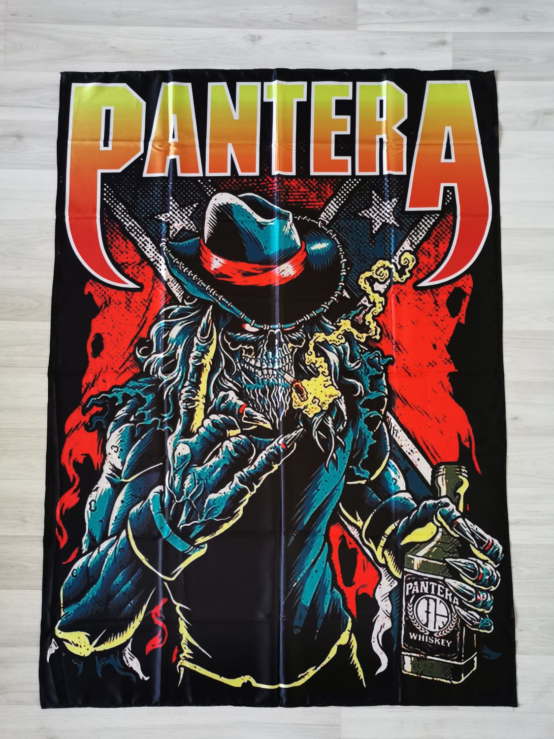 ANTERA - Sandblasted skin FLAG cloth POSTER Banner Groove METAL Dimebag Darrel