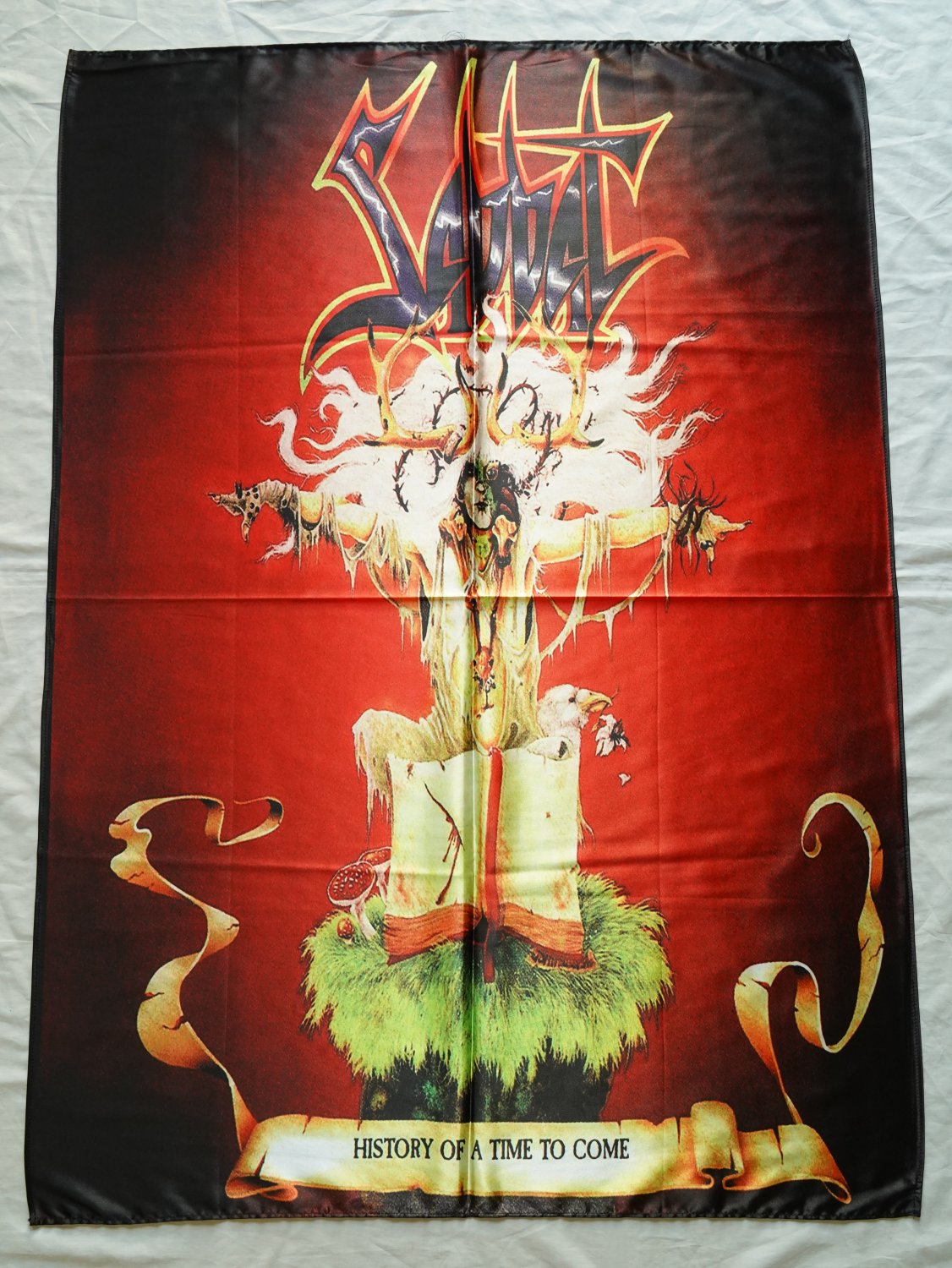 SABBAT - History of a time to come FLAG cloth poster banner Thrash METAL Xentrix
