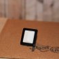 Black and White Large Dimentional Rectangular Handmade Statement Ring Modern