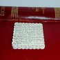 50 Handmade Scalloped Squares From Vintage Dictionary 1950 Scrap Booking Supply