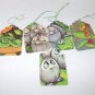 Fuzzy Little Monsters from Serendipity Book Kartusch & Purple Dragon Gift Tags