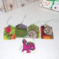 Fuzzy Little Monsters from Serendipity Book Kartusch & Purple Dragon Gift Tags
