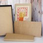 Box of 20 Calligraphy Paper and Envelopes Kraft paper