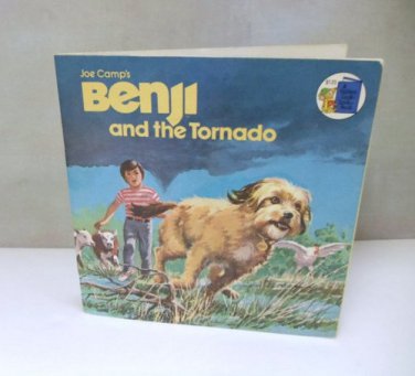 Joe Camp Benji and The Tornado - Vintage Children's Book - Gina Ingogli