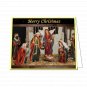 Handmade Christmas Cards Set of 5,  Fine Art Photograph Nativity Scene, Holiday Greeting Card