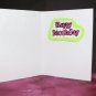 Handmade Children's Glitter Birthday Card Nickelodeon SpongeBob Upcycled