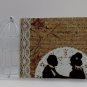 Handmade Greeting Card Lover's Silhouette French Themed - Mixed Media