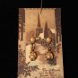 Christmas Church Scene in Sienna Jewelry Cards / Earring Cards / Place Cards