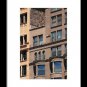 Ornately Detailed Brownstone Buildings Downtown Chicago, Interior Decorating, Fine Art Photo