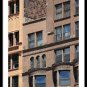 Ornately Detailed Brownstone Buildings Downtown Chicago, Interior Decorating, Fine Art Photo