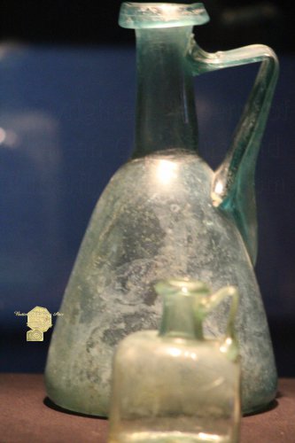 Ancient Bottles from Pompeii, Fine Art Photograph for Interior Design
