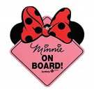 Disney Minnie Mouse On Board Sign