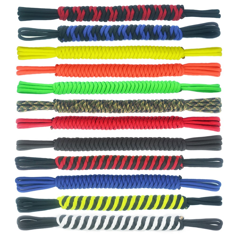 2x 10" Universal 550 Paracord Headrest Grab Handles f Jeep/SUV/Truck