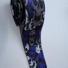 Halloween Skull Punk Rock Blue SLIM