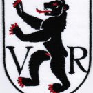 Canton of Appenzell Ausserrhoden Outer Rhodes Coat of Arms Switzerland Patch 2.5x3