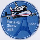 NASA USA Paris Air Show 1983 Space Patch