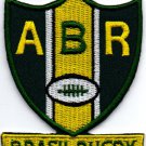 Brazil Rugby Old#2 Iron On Embroidered Patch