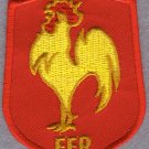 France #OLD1 National Rugby Union Team Badge Iron On Embroidered Patch