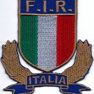 Italy National Rugby Union Team Azzurri Badge Iron On Embroidered Patch