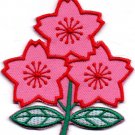 Japan National Rugby Union Team Brave Blossoms Badge Iron On Embroidered Patch