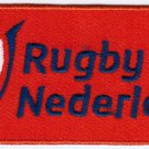 Netherlands National Rugby Union ORANGE Team Badge Iron On Embroidered Patch