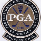 PGA Professional Golfer Association #F America Golf Iron On Embroidered Patch
