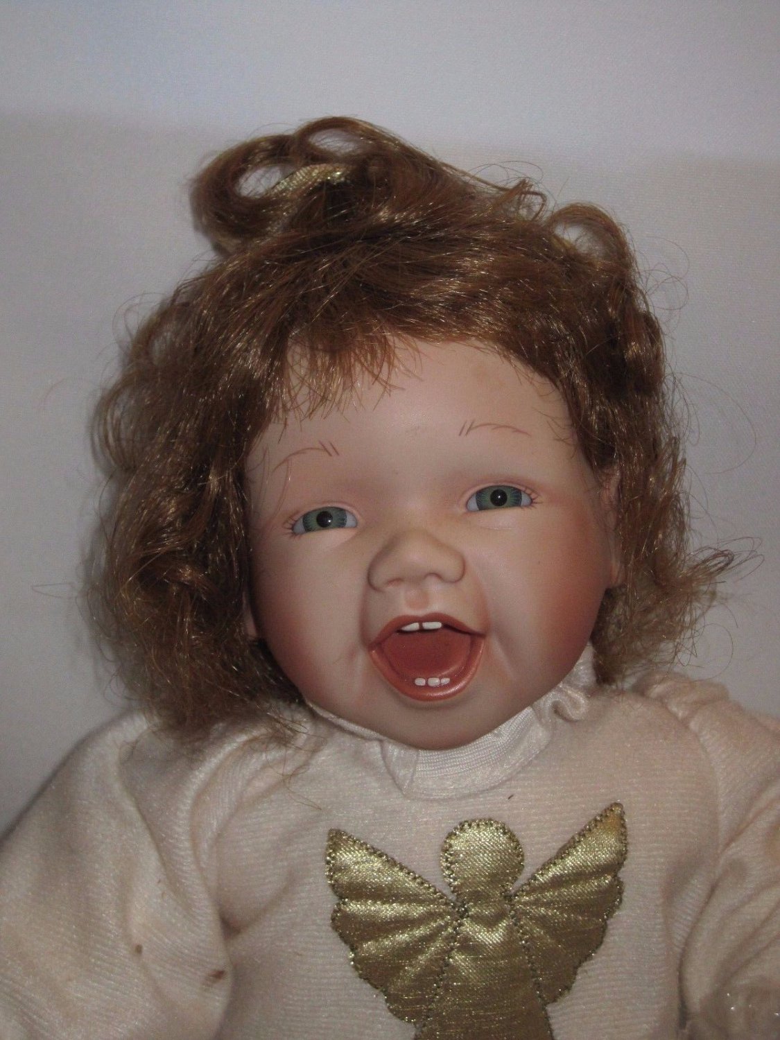 Ashton Drake 1992 My First Christmas Kathy Hippensteel Doll, Box, COA