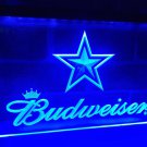 Dallas Cowboys Budweiser Bar club flag LED Neon Light Sign home decor crafts bar