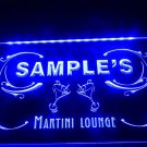 Name Personalized Custom Martini Lounge Cocktails 3D LED Neon Sign Light Bar