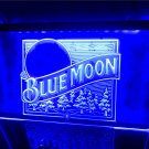 Blue Moon Beer club Bar Pub Logo Led neon Light Sign mancave decor display on/of