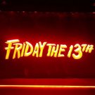 friday the 13 beer bar pub club 3d signs LED Neon Light Sign man cave vintage