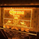 Corona Bar Beer Extra 3D led Neon Light Sign decor mancave display on/off gift